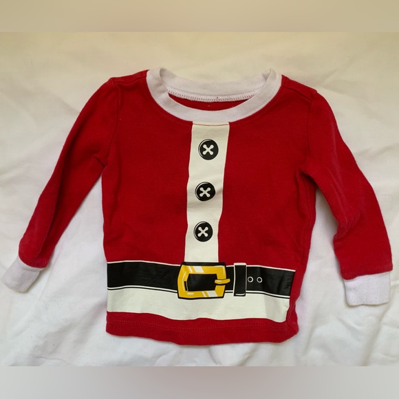 Children’s Place Santa Pajamas 6-9 month - Christmas - Picture 5 of 8